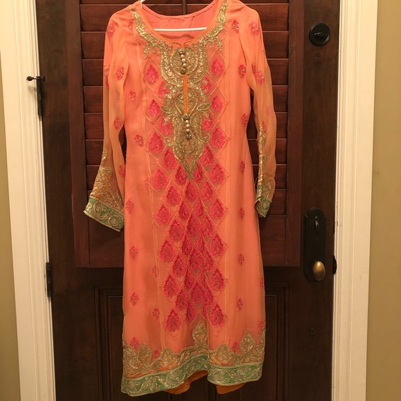 Dresses & Skirts - Pakistani Indian Designer dress party/formal wear